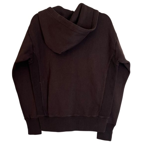 Ralph Lauren Double RL Men’s Full Zip Hooded Sweatshirt Faded Black XS NWT - Picture 4 of 6